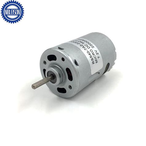 China Rs 540 15000rpm High Speed Dc Cooling Fan Motor 6v 12v 24v Foot