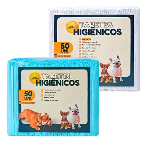 Tapete Higiênico P Cães Pet Super Absorvente 50 Un 80x60 MercadoLivre