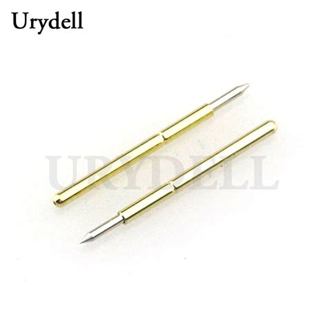 100pcs P75 B1 Dia 0 74mm Spring Test Probes Pogo Pin Length 15 85mm