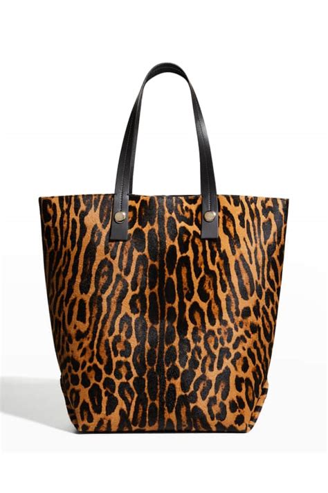 Gigi New York Tori Leopard Print Tote Bag Neiman Marcus