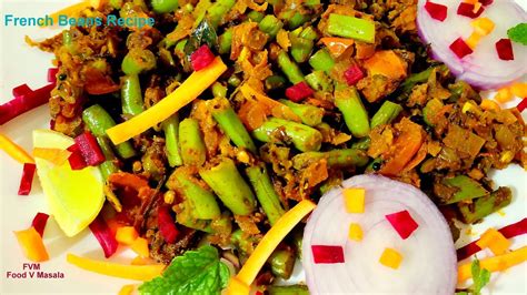 French Beans Recipe बीन्स की सब्जी Green Beans Sabzi French Beans Sabzi