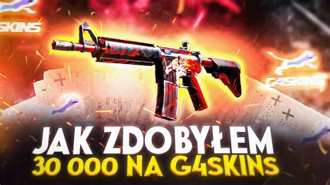 JAK ZDOBYŁEM 30 000ZŁ NA G4SKINS YouTube