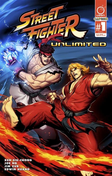 STREET FIGHTER UNLIMITED 1 CVR A GENZOMAN STORY OCT151710 ゲーム系 アメコミ