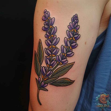 Lavender Ink: Exploring the Beauty and Symbolism of Lavender Tattoos ...