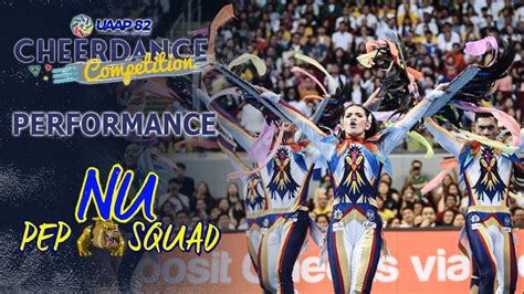 NU Pep Squad Full Performance UAAP 82 CDC YouTube