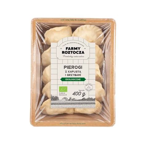 Pierogi z kapustą i grzybami BIO 400 g FARMY ROZTOCZA NA ZAMÓWIENIE