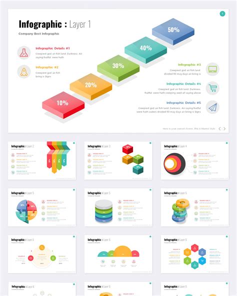 Infografik Powerpoint Vorlage Templatemonster