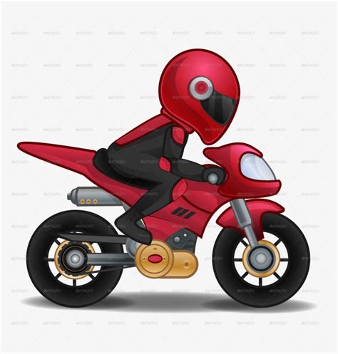 Free Cartoon Motorcycle Clipart And Graphics