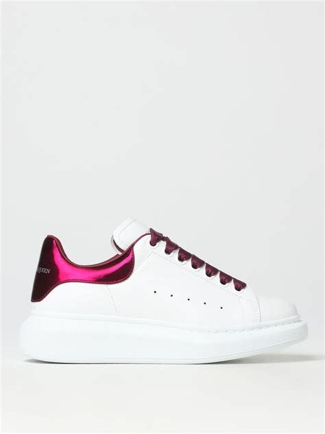 Alexander McQueen Larry Leather Sneakers ShopStyle