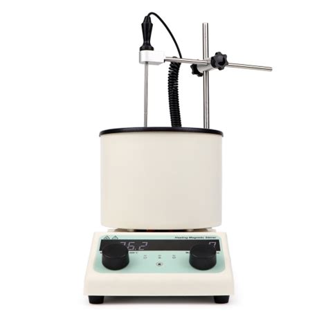 Factory Heat Collecting Magnetic Stirrer Mixer Laboratory L Hot Plate Heating Pan Digital