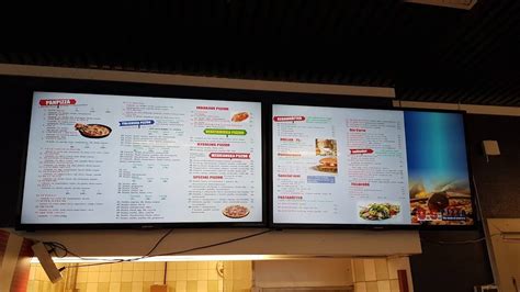 Menu At U S Pizza Restaurant Fagersta