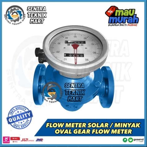 Jual Oval Gear Meter Inch Flow Meter Solar Minyak Ogm Jakarta