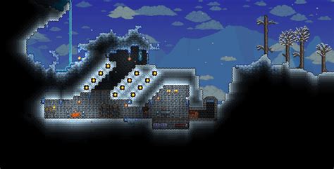 Snowy Hangout Terraria