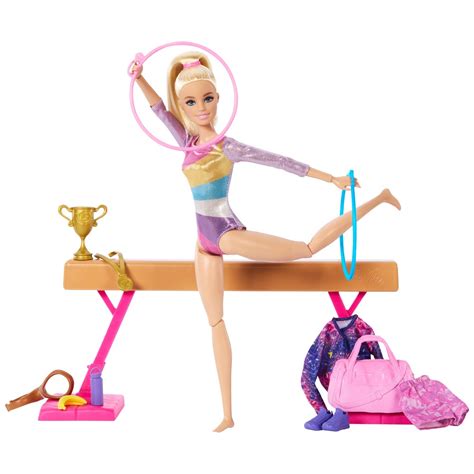 Barbie Gymnastics Doll and Playset | Smyths Toys UK