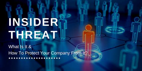 Insider Threat What Is It And How To Protect Your Company From It