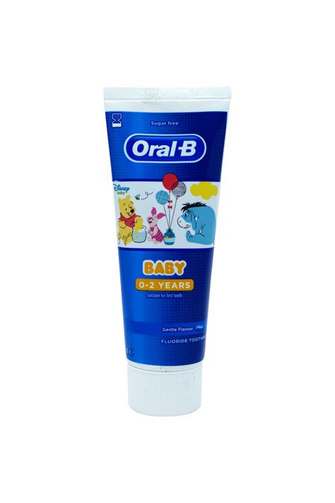 Oral B Baby Toothpaste 0 2 Years 75ml Dental Care Allcures