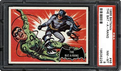 1966 Batman Black Bat The Bat A Rang Psa Cardfacts®