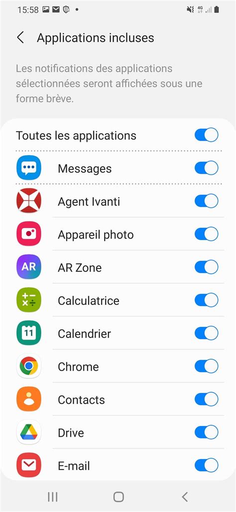 Activer et désactiver les notifications sur son smarthpone Android