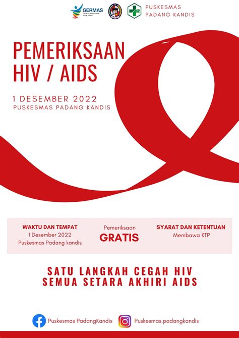 Dinkes Puskesmas Padang Kandis Mendukung Penurunan Hiv Aids Dengan Melakukan Pemeriksaan