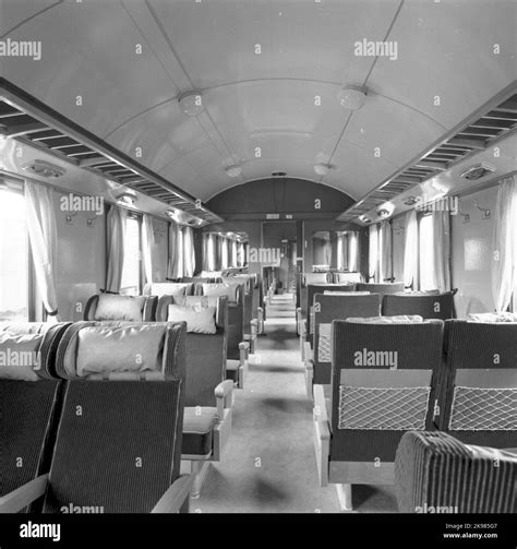 State Railways SJ BO10B Carriage Interior Stock Photo Alamy