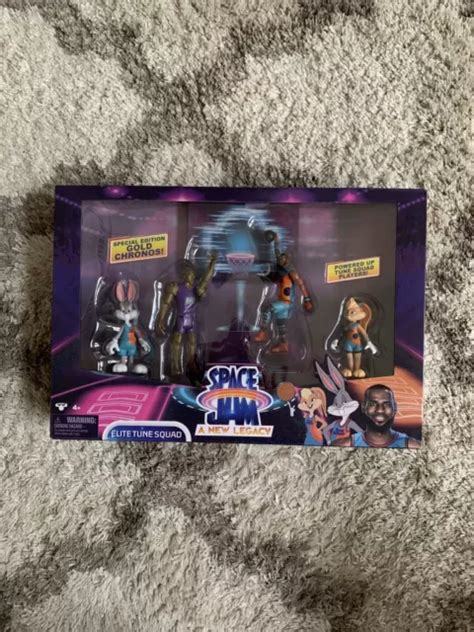 FIGURINE ARTICULÉE SPACE Jam A New Legacy Elite Tune Squad 4 packs