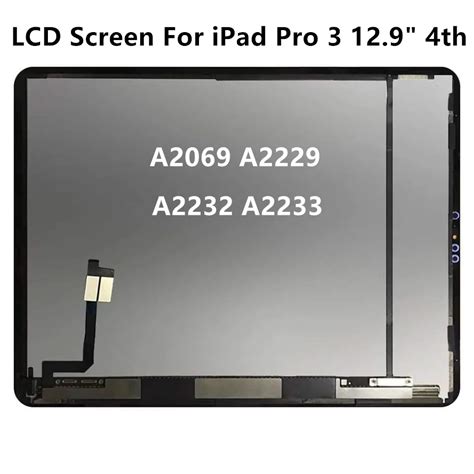 LCD Screen For IPad Pro 3 12 9 4th 4 Gen 2020 A2069 A2229 A2232 A2233