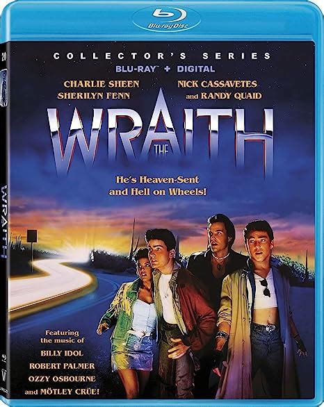 The Wraith Blu Ray Charlie Sheen Nick Cassavetes Sherilyn Fenn