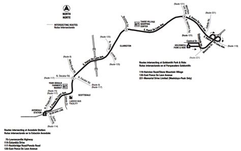 Marta Bus Route No Roosevelt Highway Vice Versa In Atlanta