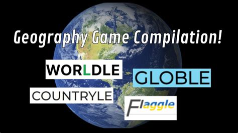 7 Minutes Of Playing Geography Games Worldle Countryle Globle And