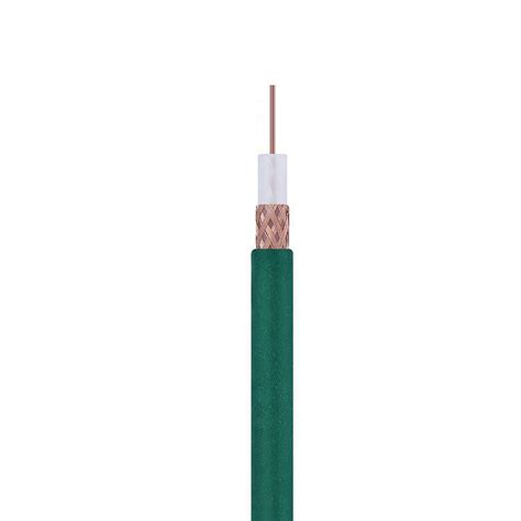 Wholesale Kx6 Kx6 Line Green Coaxial Cable PE Insulation Communication