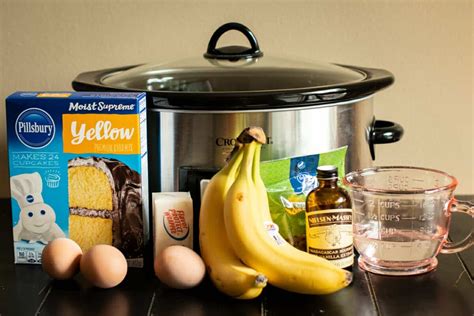 Slow Cooker Banana Nut Cake The Magical Slow Cooker