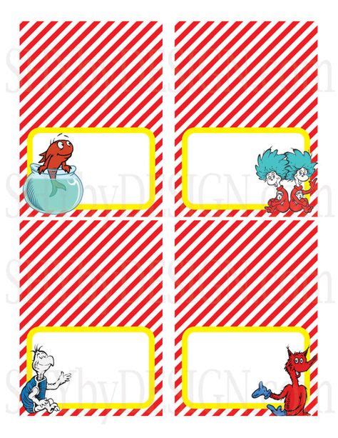 Free Printable Dr Seuss Food Tents Free Templates Printable