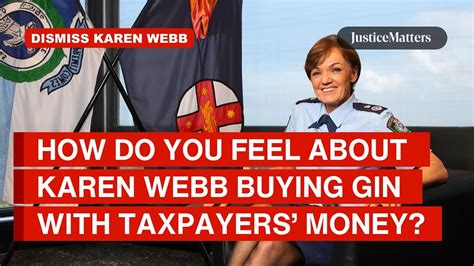 How Do You Feel About NSW Top Cop Karen Webb Using Your Money To Buy