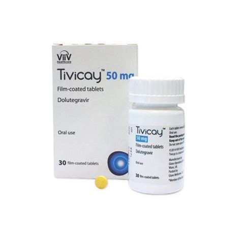 Tivicay Dolutegravir Mg Hiv Tabs