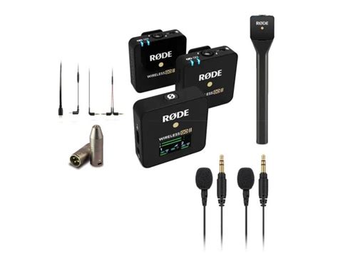 RØDE Wireless GO II Pro Package Camera Microphones SoundStoreXL