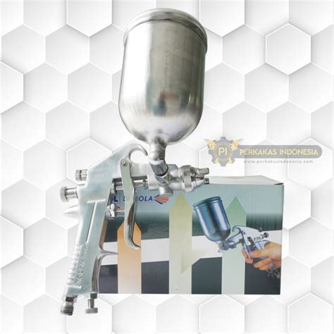 Semprot Cat Spray Gun Sped Sagola F Silver F G Tabung Atas Cc