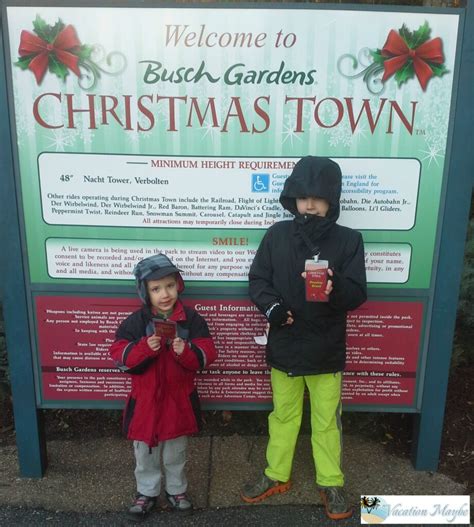 Busch Gardens Christmas Town - VacationMaybe