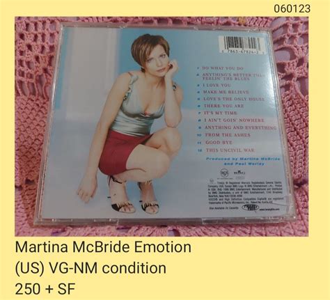 Martina Mcbride Emotion Cd Unsealed On Carousell