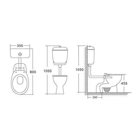 Disabled Toilet Suite Mobility Care Series Heavy Duty Seat S Trap Wels