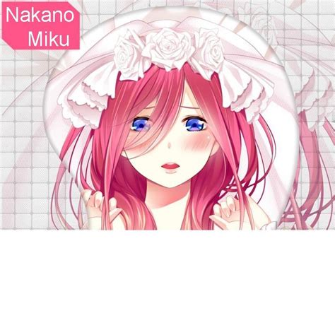 Buy Nakano Miku 3d Mouse Pad The Quintessential Quintuplets Lovely Gal