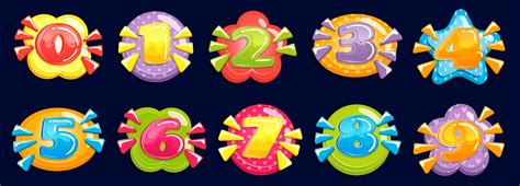 Number Seven Cartoon Vector Images (over 2,400)