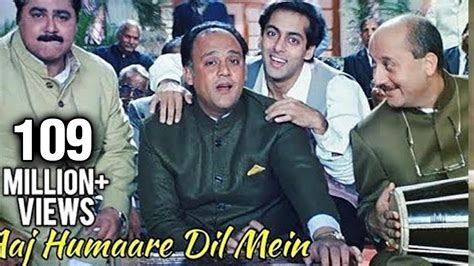 Aaj Humaare Dil Mein Bollywood Song Alok Nath Reema Laagu Salman