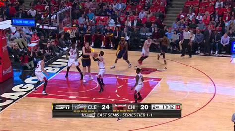 NBA Playoff 2015 Cavaliers Vs Bulls Round 2 Game 3 Move 13