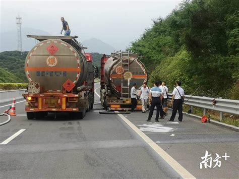 惊险！31吨油罐车汕湛高速上自燃，茂名交警联手多部门紧急排险凤凰网