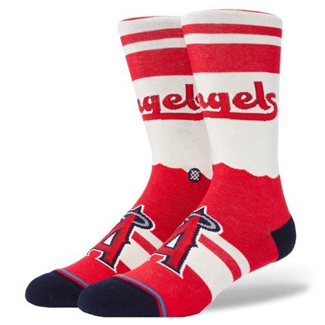 Officially Licensed MLB Stance 2022 City Connect Crew Socks Angels