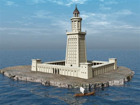 Eye witness accounts of the Lighthouse of Alexandria, one of the ...