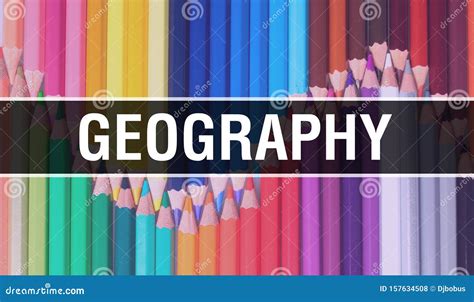 Geography Concept Illustration on Back To School Banner with Education ...