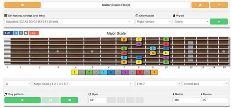 Scale Finder Learn How To Play Scales On Guitar