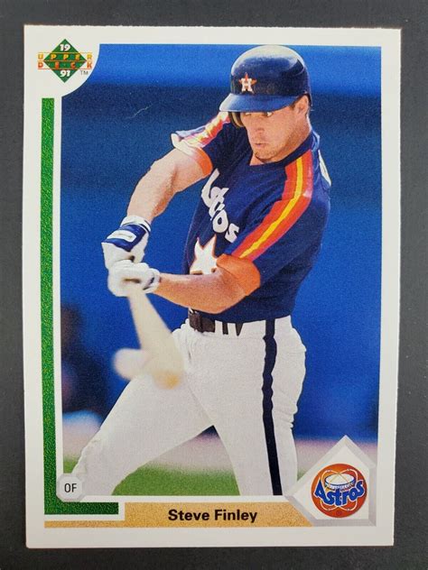 1991 Upper Deck Steve Finley Houston Astros 794 EBay