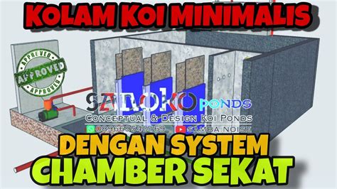 Skema D Pembuatan Kolam Koi Dengan Model Chamber Sekat Youtube